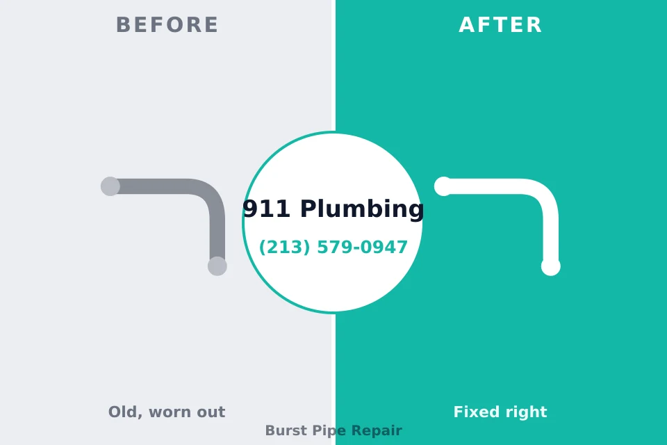 Before and after: plumbing company Craigsville, VA